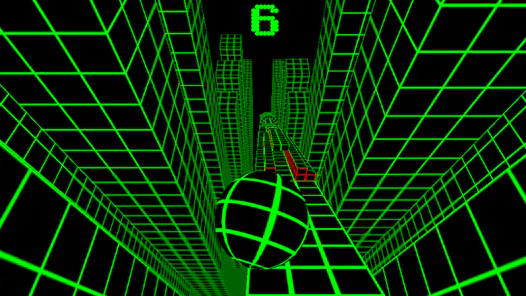 Slope Unblocked gameplay example on Chromebook